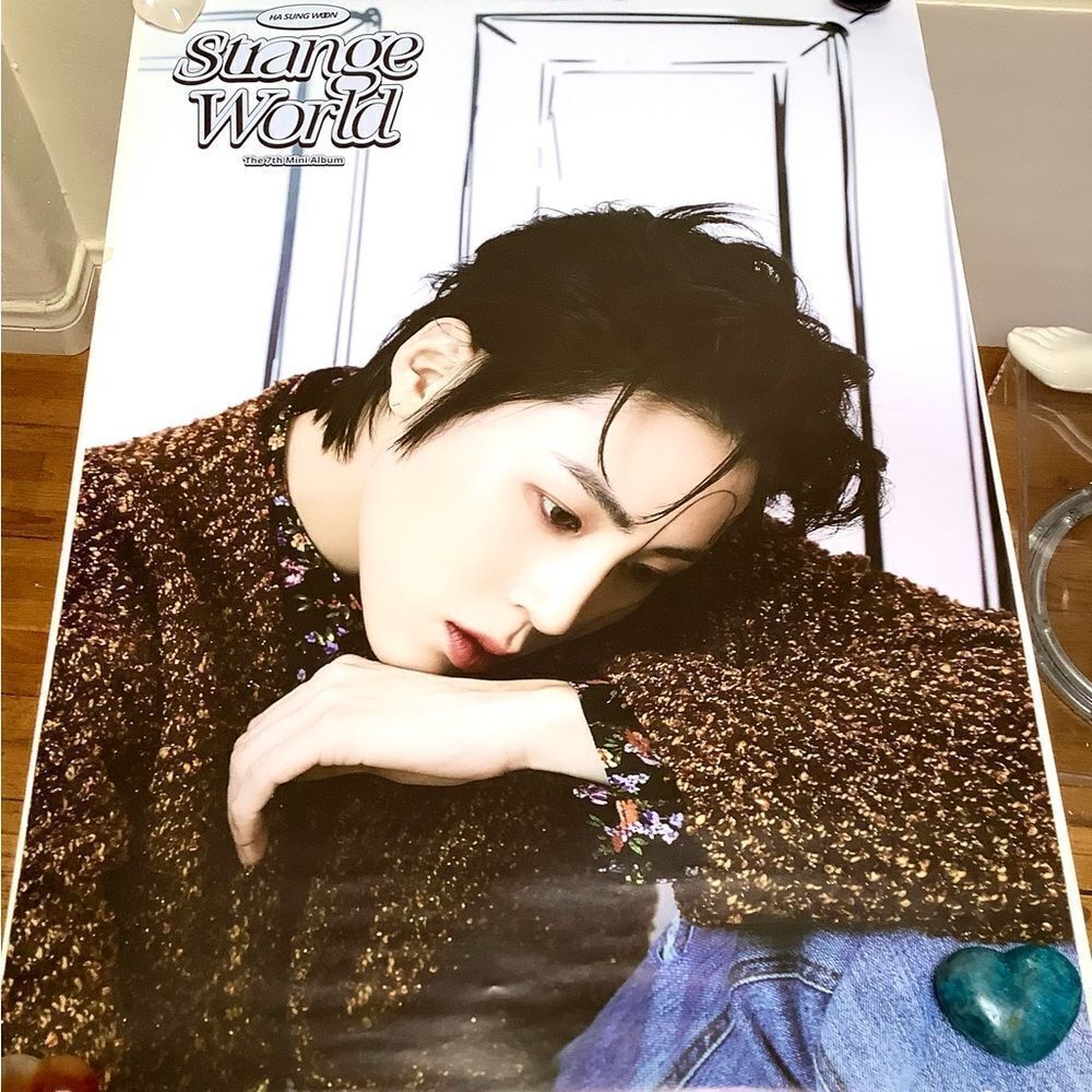 Ha Sung Woon K Pop Music Strange World Official Poster New - Picture 1 of 5